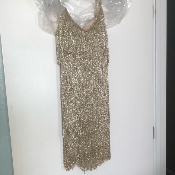 Sherri Hill Dresses & Skirts - sherri hill gold dress, short, prom dress